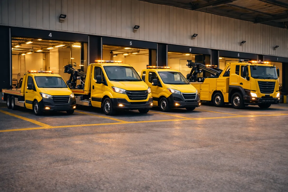 Assistance et remorquage de flottes professionnelles en Île-de-France