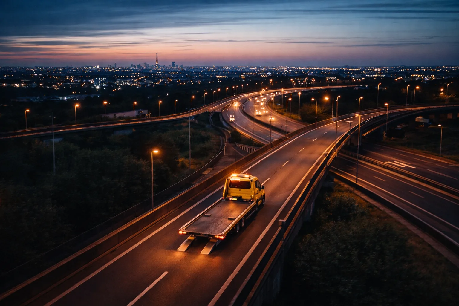 Autoroute d'Île-de-France, zone d'intervention 24h/24